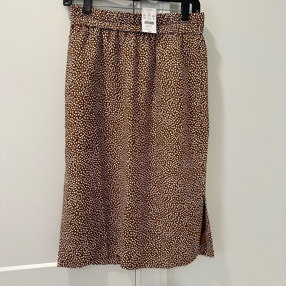 NWT J. Crew Factory Pull-on skirt